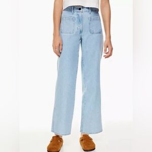 Aritzia Wilfred Free Adrift Jeans -Light Blue